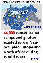 Approximately 100,000 to 200,000 political opponents and critics of the Nazi party were seized within a year of Hitler's election, while many other groups were targeted in later years, including Jews, Jehovah's Witnesses, homosexuals, Roma and Sinti, and so-called ''asocial'' people. These people were held in concentration camps, sites that operated outside of normal laws, as the Third Reich perfected a system of permanent terror.